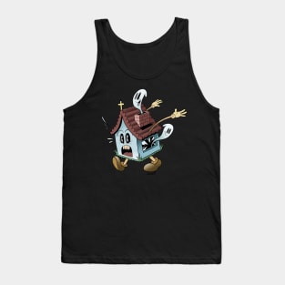 Haunted House Tank Top